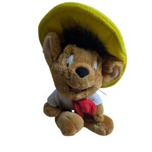Warner Bros Speedy Gonzales Plush Toy With Yellow Hat & Red Scarf 11 Inch mouse